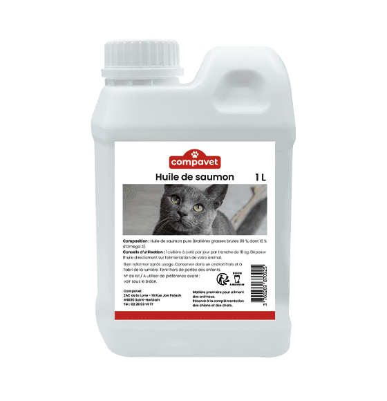 Huile de saumon - Bidon 1 L
