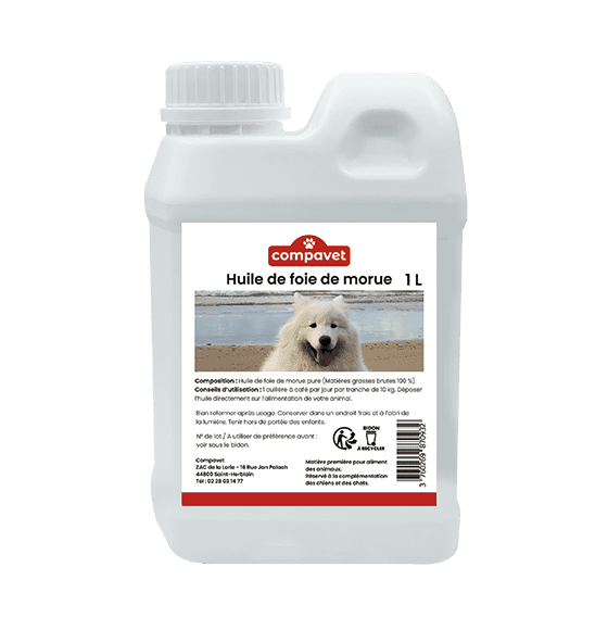 Huile de foie de morue - Bidon 1 L