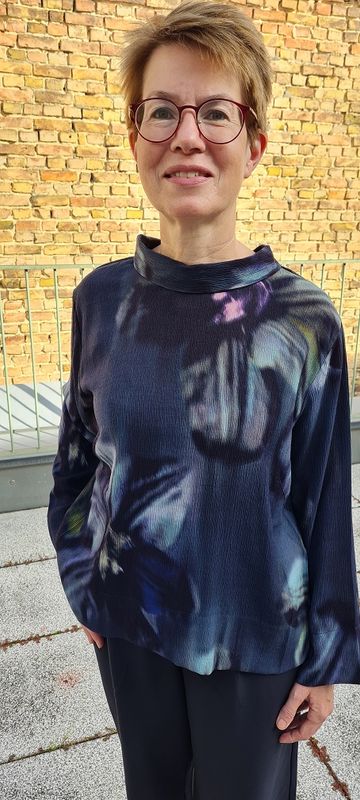 Bluse mit floralem Druck