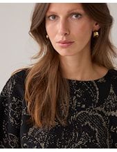 Schwarz-goldener Sweater