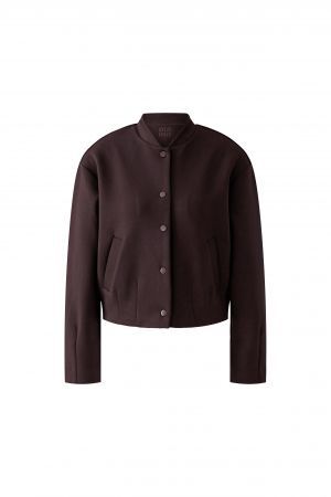 Blousonjacke dunkelbraun