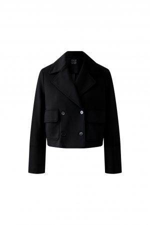 Kurze Jacke, schwarz