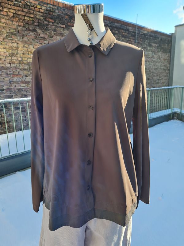 Bluse aus Microfaser