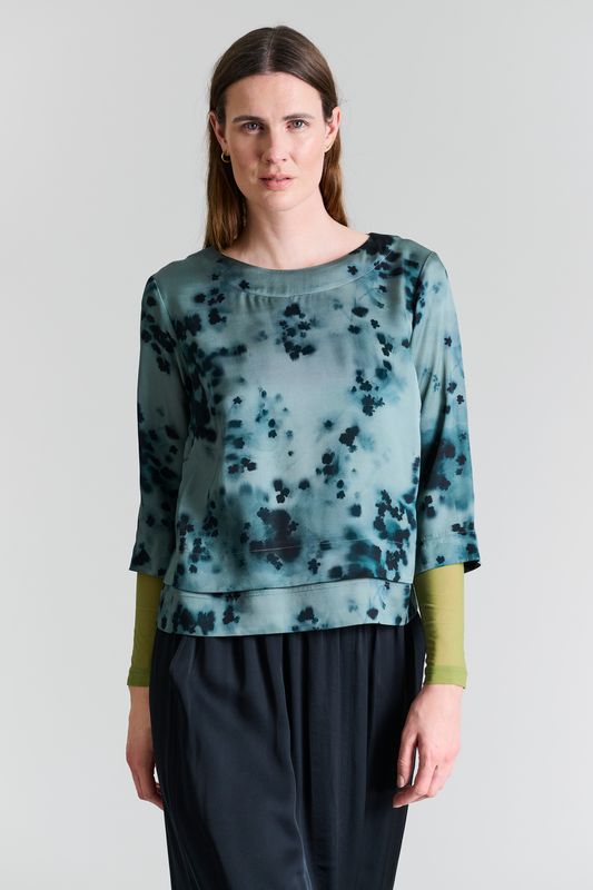 Bluse Meergrün