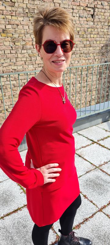 Rotes Langarmshirt Rotes Langarmshirt