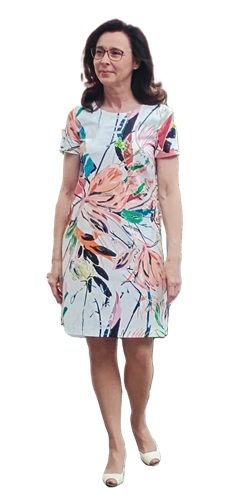 Stretchkleid sommerbunt