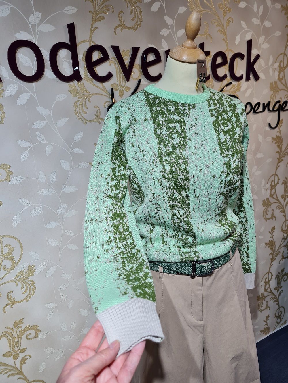 Strickpullover Iradi Grün Strickpullover Iradi Grün