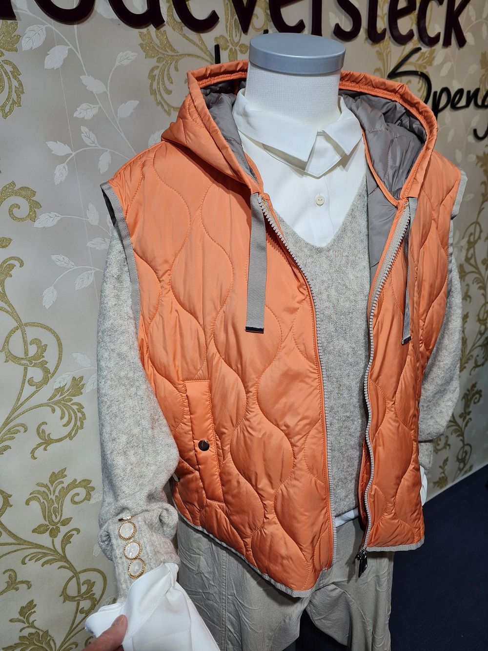 Steppweste Orange Steppweste Orange