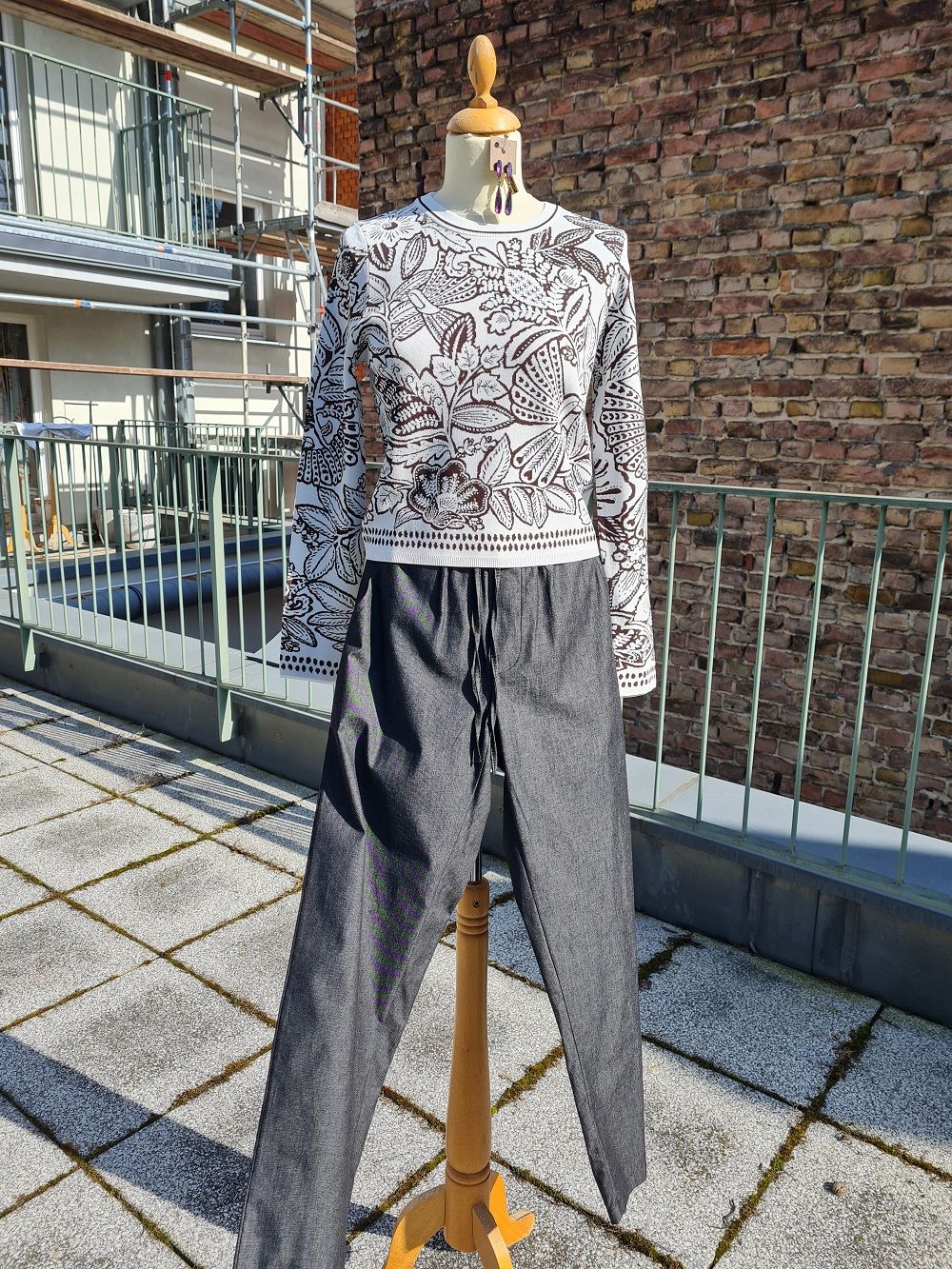 Sommerhose Anthrazit