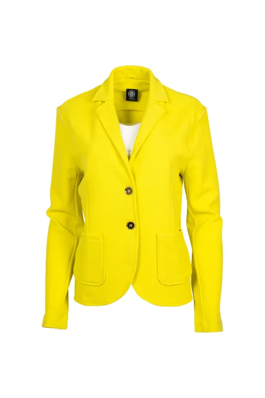 Taillierter Blazer Gelb Taillierter Blazer Gelb