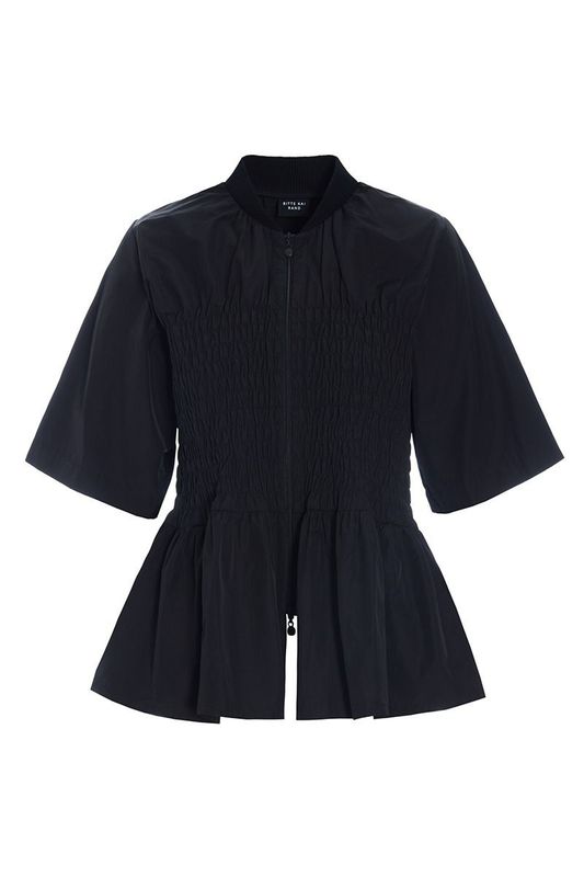 Gesmokte Weste Schwarz Gesmokte Weste Schwarz