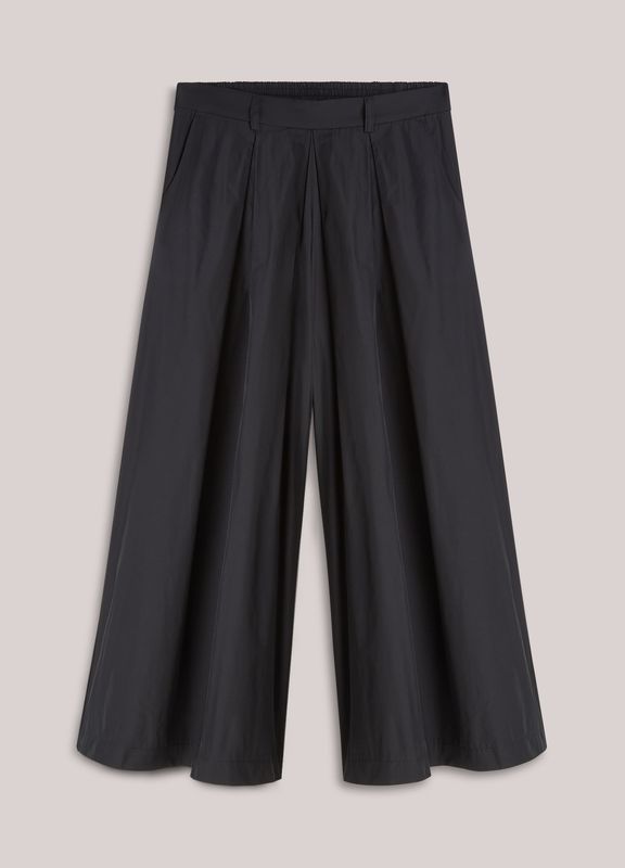 Culottes, Popelin, schwarz Culottes, Popelin, schwarz