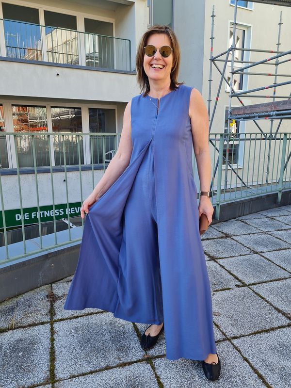 Jumpsuit Blau Jumpsuit Blau