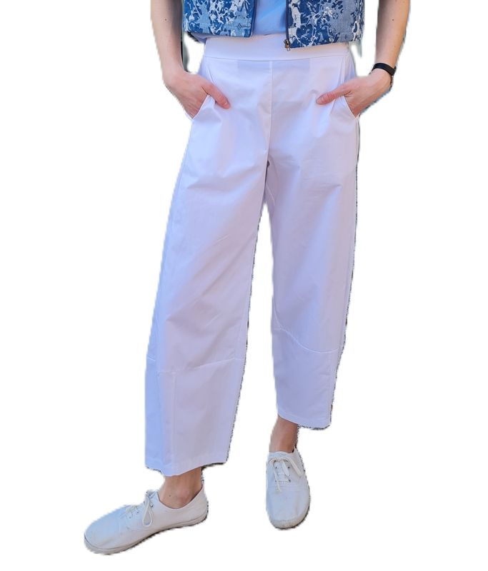 Weiße Sommerhose