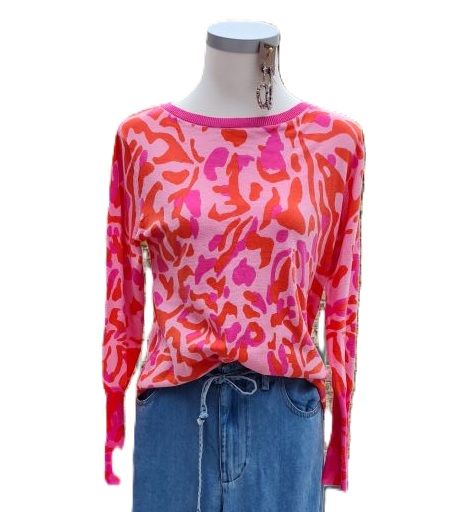 Pullover Vanja Orange-Pink-Rosé