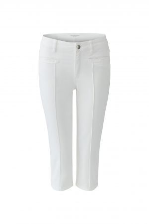 Hose Capri Weiß