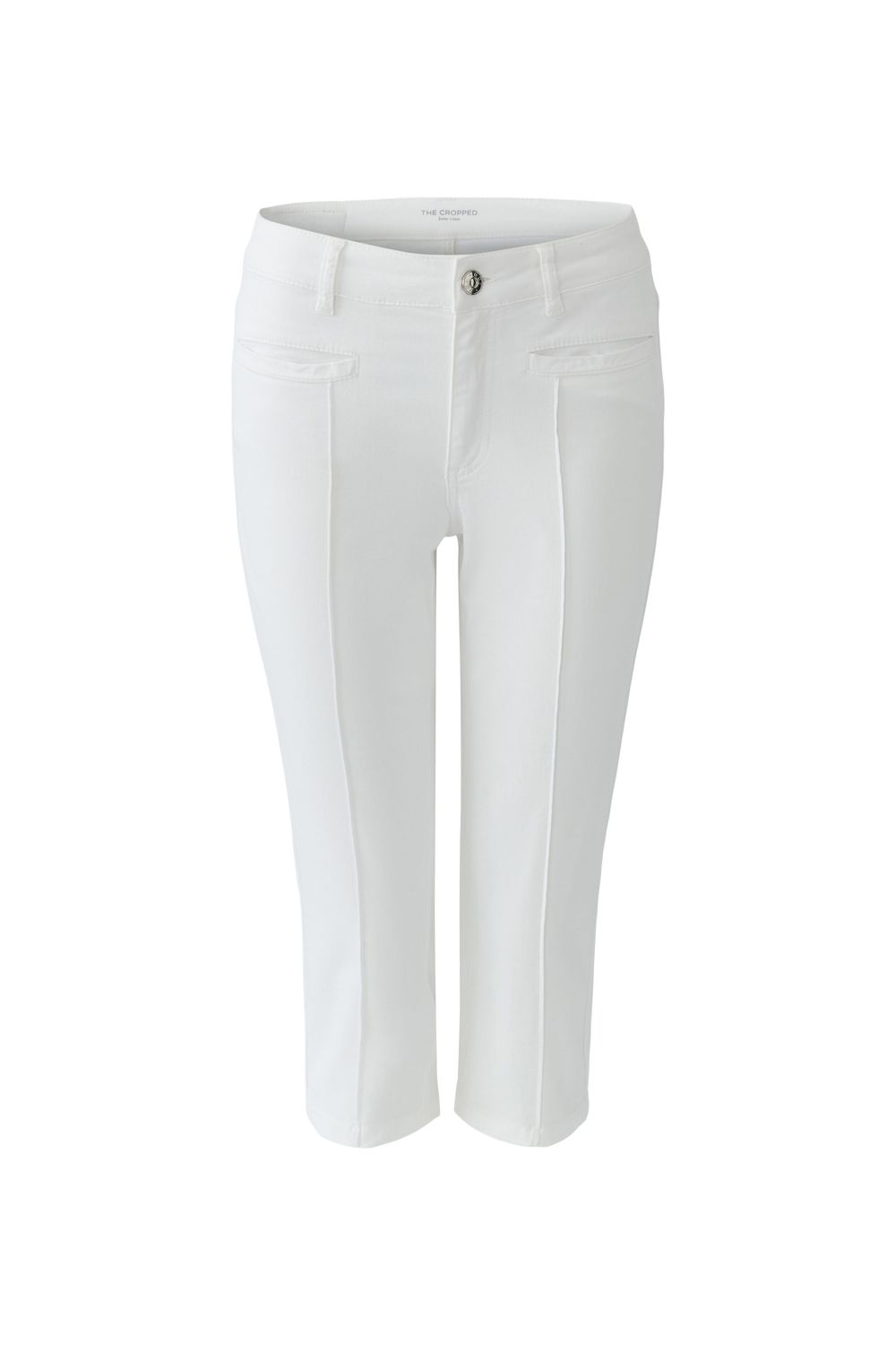 Capri-Hose Weiß