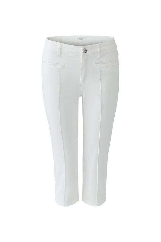 Capri-Hose Weiß