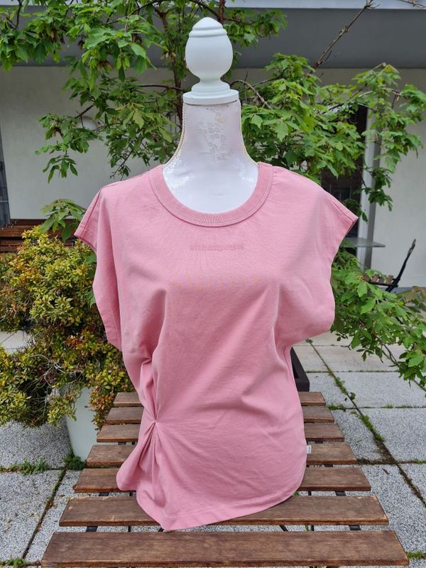 Shirt asymmetrisch Mauve