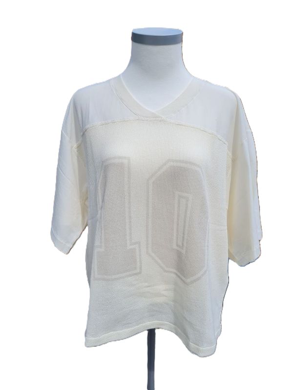 Shirt mesh baseball tee