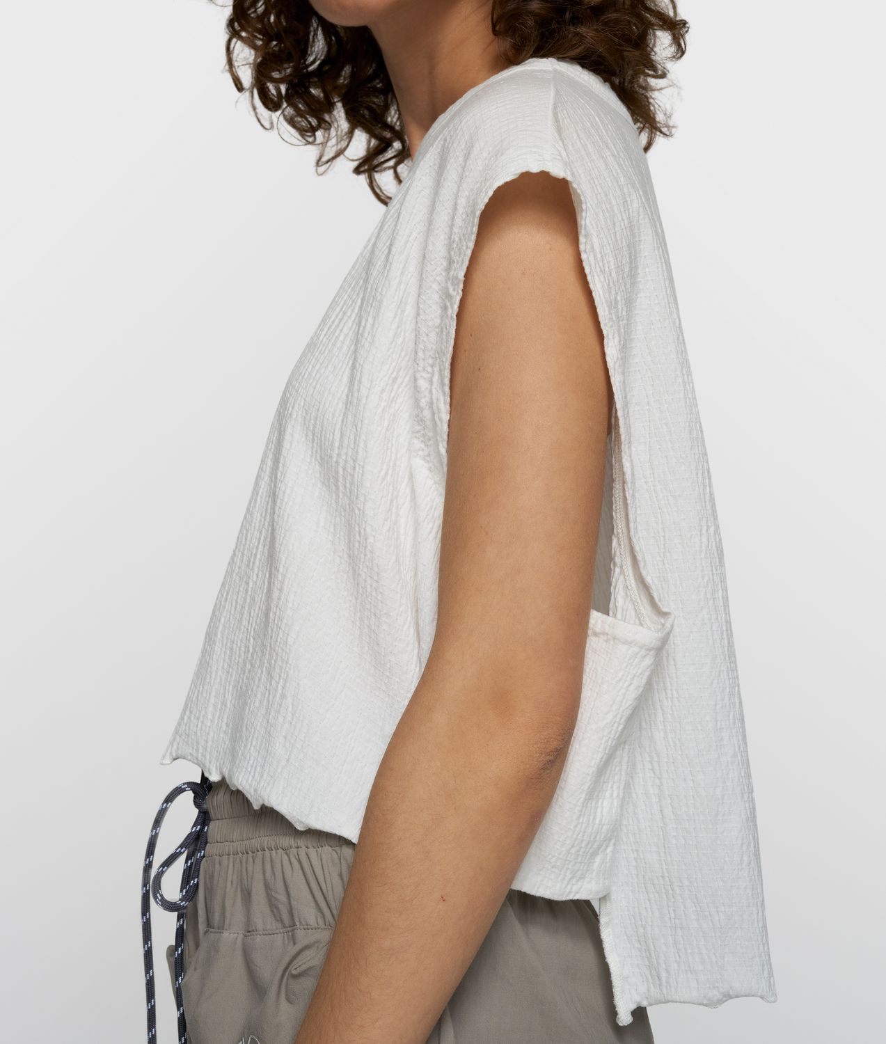 Shirt round neck tee Weiß Shirt round neck tee Weiß
