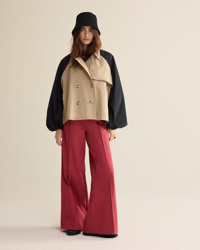 Jacke Trench mix
