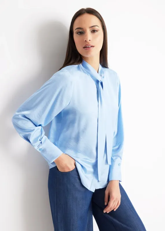 Bluse Glusia Blau Bluse Glusia Blau