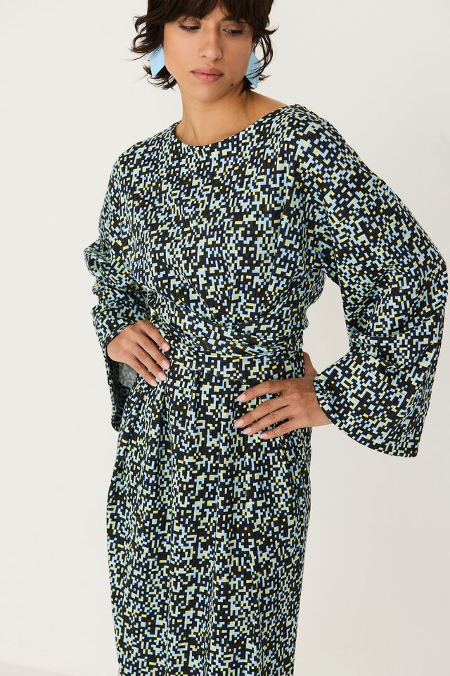 Kleid Domeka Jersey gemustert