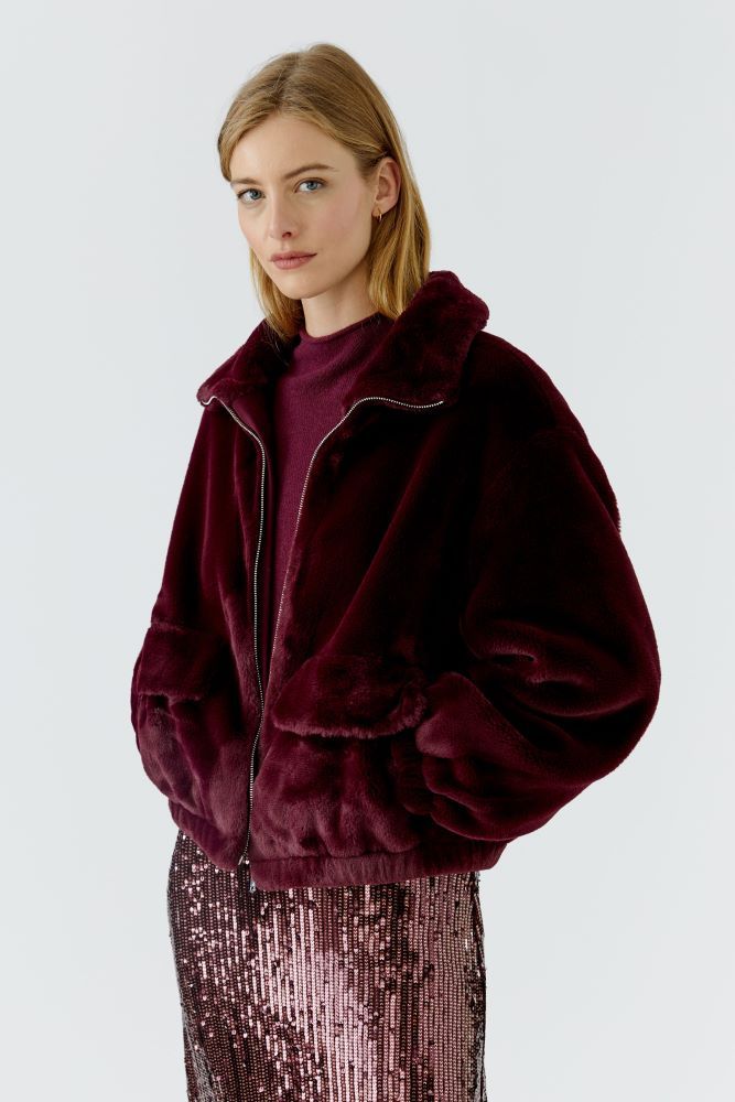 Jacke Kunstfell Berry