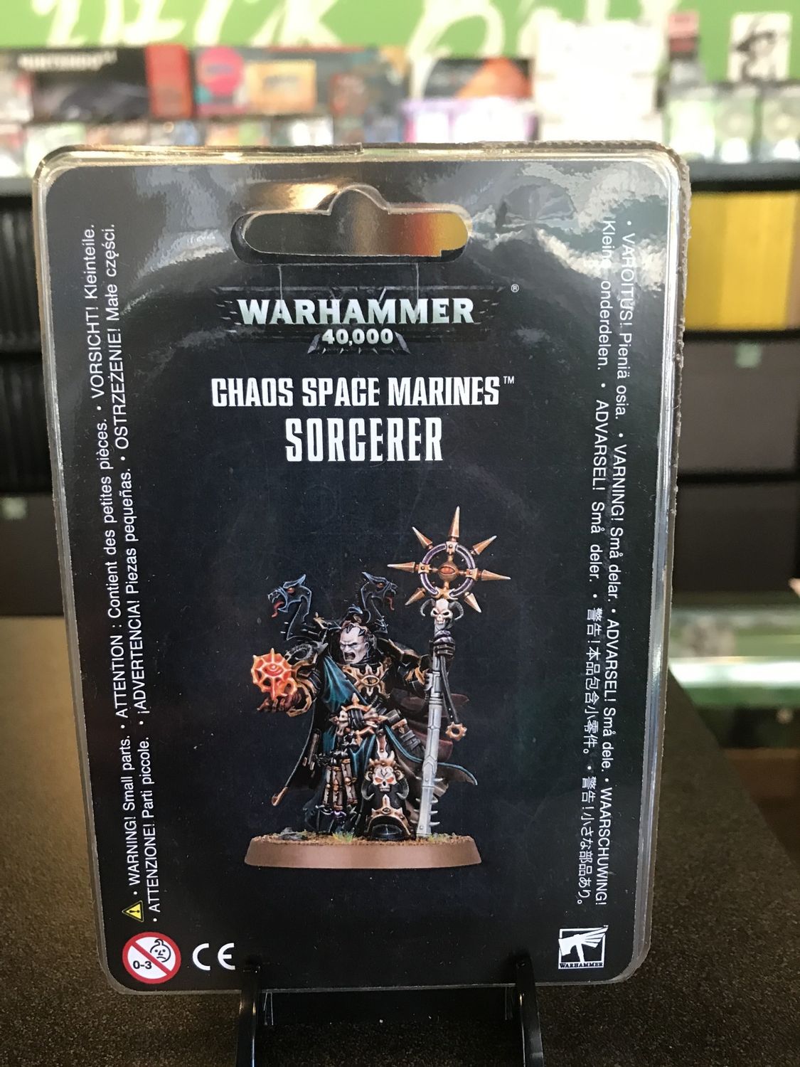 CHAOS SPACE MARINES SORCERER
