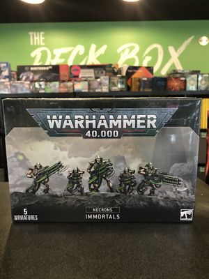 NECRON IMMORTALS/DEATHMARKS