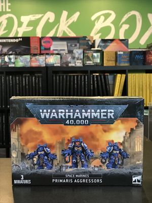 SPACE MARINES PRIMARIS AGGRESSORS
