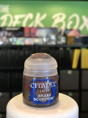 BRASS SCORPION