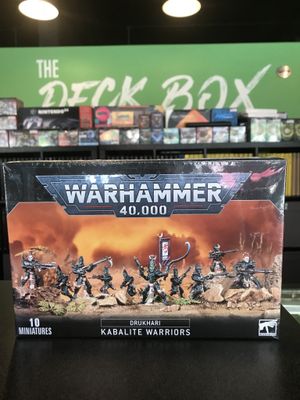 (HOLD) DRUKHARI KABALITE WARRIORS