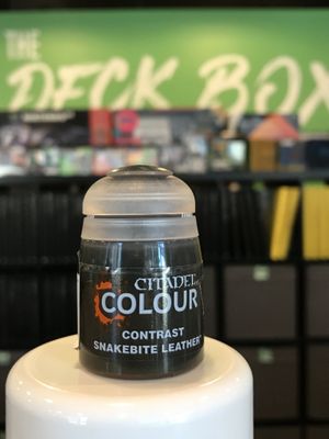 CONTRAST: SNAKEBITE LEATHER