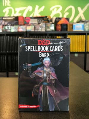 DND SPELLBOOK CARDS BARD 2ND EDITION (24)
