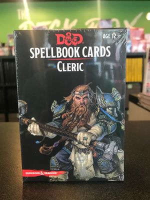 DND SPELLBOOK CARDS CLERIC 2ND EDITION (24)
