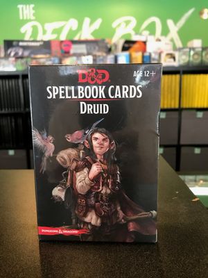 DND SPELLBOOK CARDS DRUID 2ND EDITION (24)