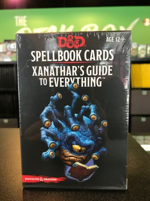 DND SPELLBOOK CARDS XANATHAR'S GUIDE (24)