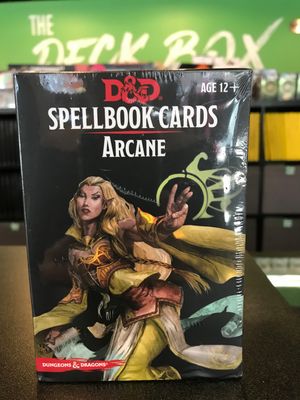 DND SPELLBOOK CARDS ARCANE 2ND EDITION (12)