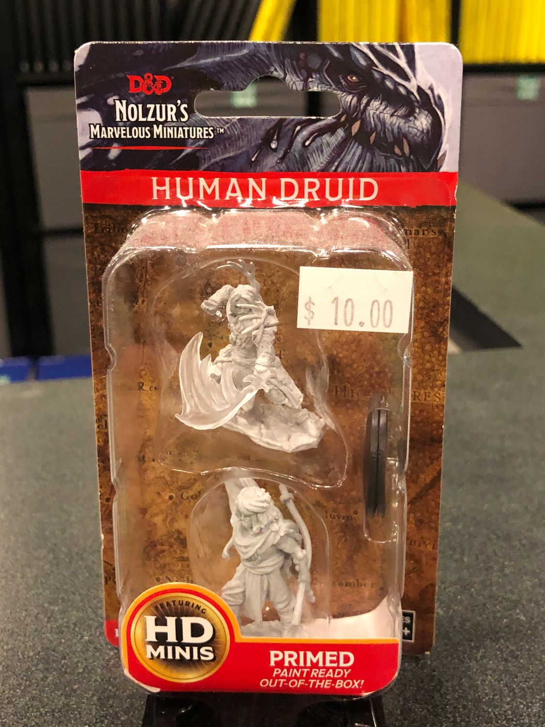 DND UNPAINTED MINIS WV6 MALE HUMAN DRUID