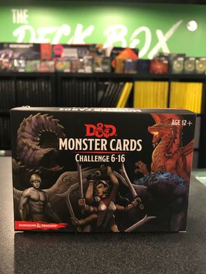 DND MONSTER CARDS: CHALLENGE 6-16 (24)