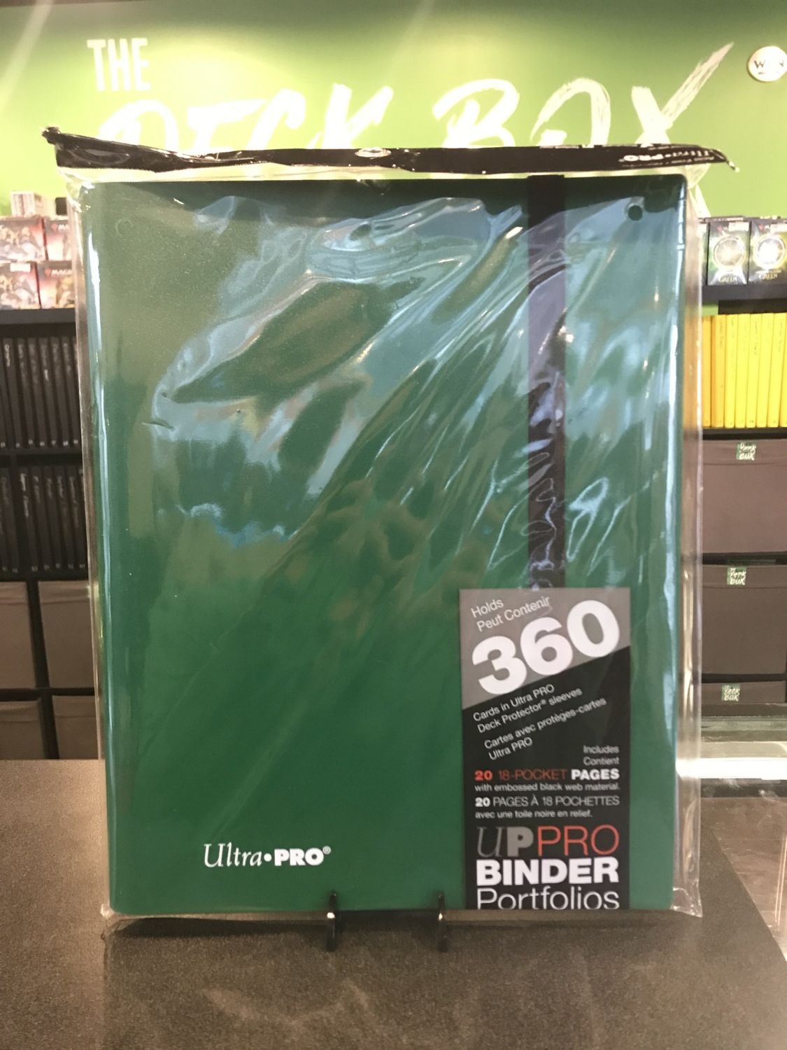 UP BINDER PRO 9PKT FOREST GREEN