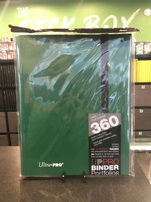 UP BINDER PRO 9PKT FOREST GREEN
