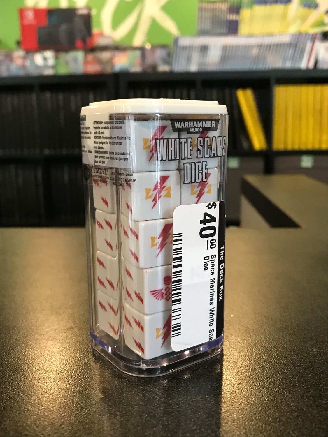 Space Marines White Scars Dice