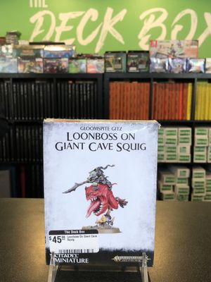 Loonboss On Giant Cave Squig