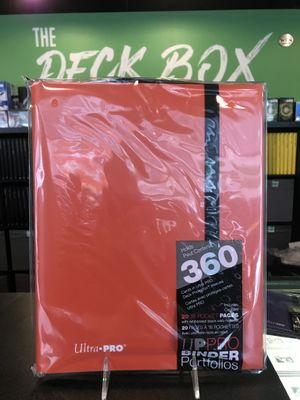 UP BINDER PRO 9PKT PUMPKIN ORANGE