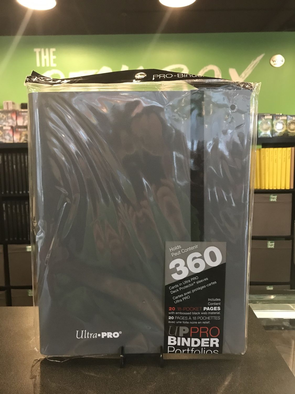 UP BINDER PRO 9PKT SMOKE GREY