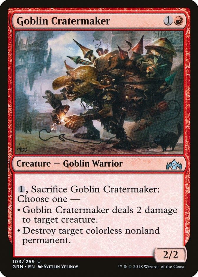 Goblin Cratermaker  (GRN)
