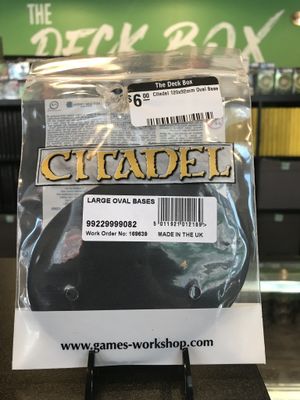 Citadel 120x92mm Oval Base